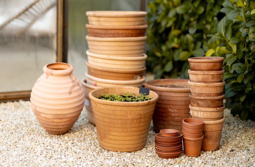 Terracotta pots
